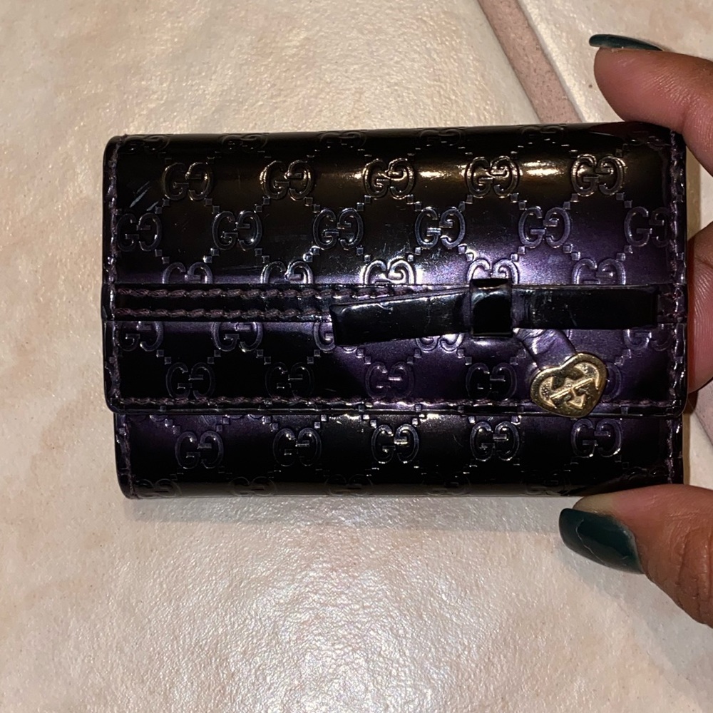 Guccisimo purple 6 key holder